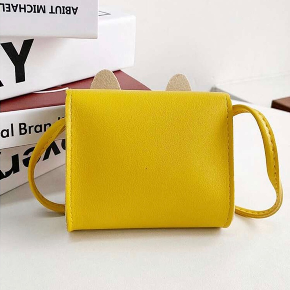 Adorable Yellow Bunny Crossbody Purse – Perfect for Toddlers & Little Girls! - Picture 3 of 5